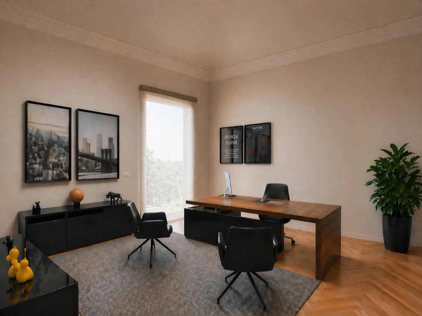 Sala consulenza dello Studio Badal&agrave;